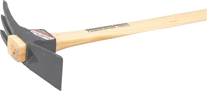 Vaughan Groundbreakers 26 Inch Handy Mattock Tiller, Ideal for Digging and Clearing, VN85201