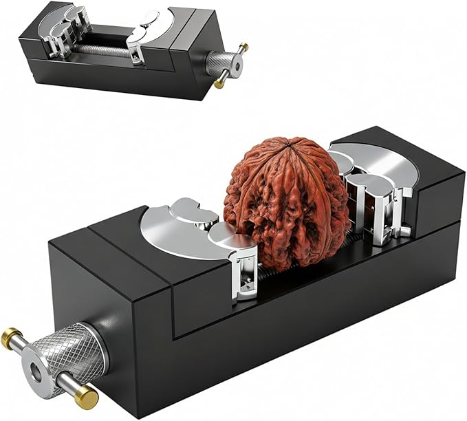 ARKNOAH Heavy Duty Multi-Material Workbench Vise - Universal Clamping for Wood, Plastic, Metal & Irregular Objects, Drill Press Vise for DIY Projects, Model Building, Repair