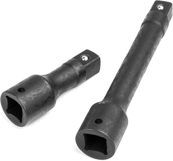Stark USA 21-Pieces 3/4" Drive Deep Impact Socket Set Sliding T-Bar Master SAE Includes Ratchet Handle and Extension Bars with Case (3/4" - 2" inch)