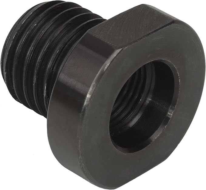 3-3/4INCH 4-Jaw Self-Centering Wood Lathe Chuck, 2" Round Jaw Mounted, 1"x8TPI thread & 3/4"x16TPI Adapter, Tightening Key, T Allen Wrench, Screw Chuck, SCK4-3.75, Nickle electric Coating Body