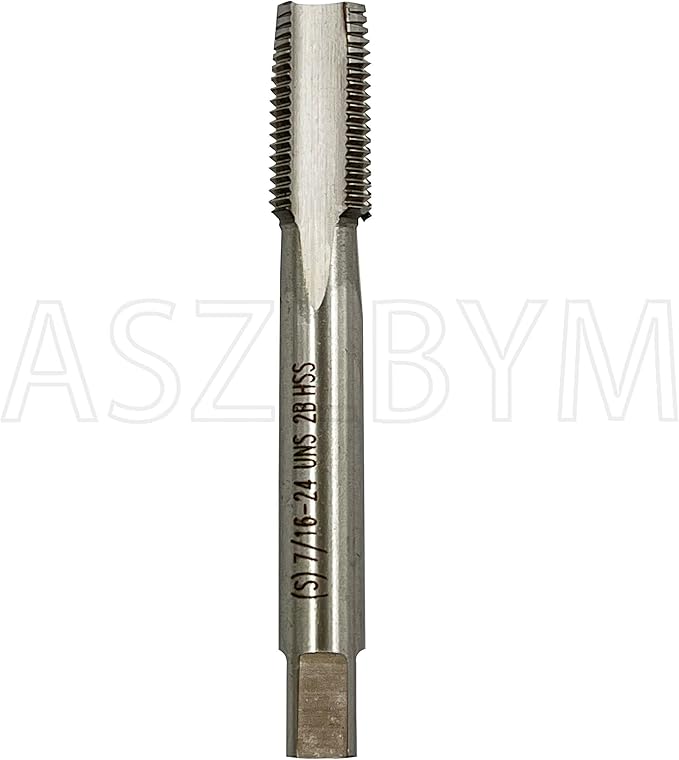 ASZLBYM 7/16-24 HSS Tap And Die Set竊?UNS Machine Thread Tap and UNS Round Thread Die Right Hand