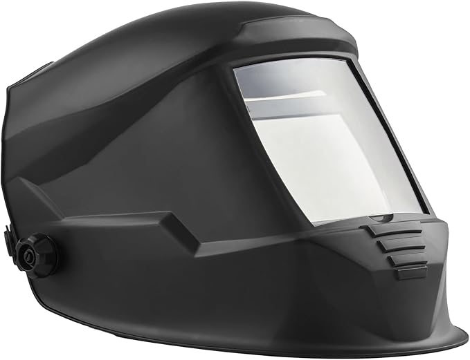 VEVOR Welding Helmet Auto Darkening, 3.94" x 3.15" True Color Welding Hood, Solar-Powered Welder Mask 4 Arc Sensors, Wide Shade 4/5-9/9-13 for TIG MIG Weld Cutting Grinding Application - METIS Series