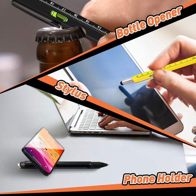 KEZKALS Valentines Day Gifts for Him, 9 in 1 Multitool Pen Set Gifts for Men, Mens Valentines Day Gifts for Boyfriend Husband, Anniversary Birthday Gifts for Men, Cool Gadgets for Mens