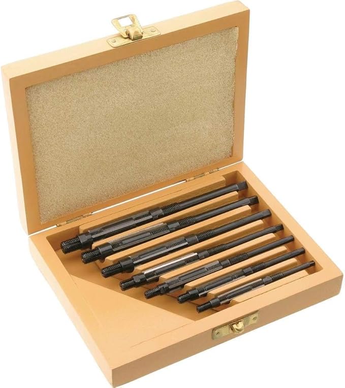 PRESIZE H10 Adjustable Hand Reamer Set 10 Pieces Set Capacity 3/8" To 15/16" Reaming Hand Tools