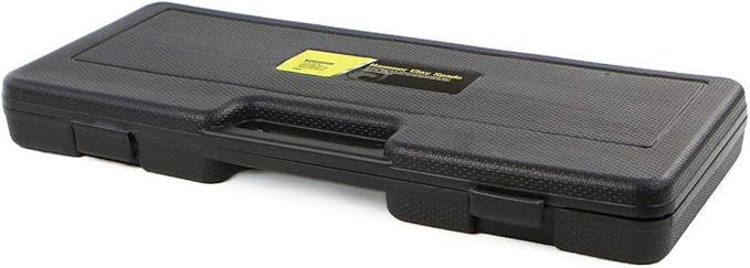 XtremepowerUS 1-1/8" Hex Shank 5" Shovel Width Construction Clay Spade Scoop Shovel Bit for Electric Demolition Jack Hammer w/Carrying Case
