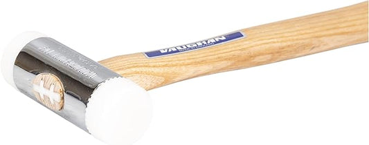 VAUGHAN Nylon Face Hammer, Chrome Plated Zinc Alloy Head, 1.5 Lbs, NT150, VN58412
