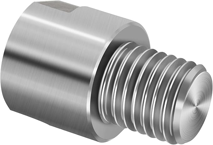 Lathe Headstock Spindle Adapter,Converts FT 3/4" x 16 to MT 1" x 8 TPI for Woodworking Lathe