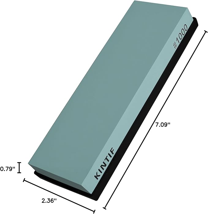Whetstone Knife Sharpening Stone Cuts fast Splash and go No need to soak Medium Grit #1000 Knife Sharpener