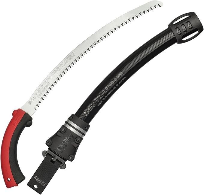 Silky Professional Series TSURUGI Curved Hand Saw 370mm Large Teeth (454-37)
