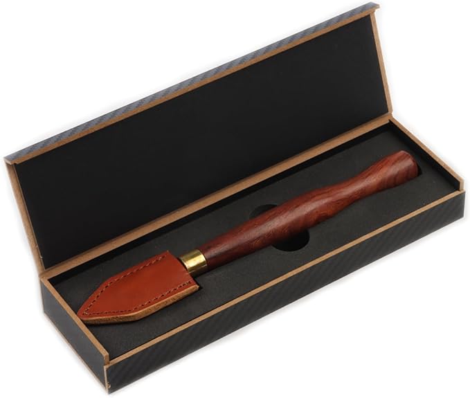 Professional Woodworking Marking Knife – 7.09 Inch Layout Woodworking Tools, Sharp Stainless Steel Blade, Hardwood Handle, Precise Wood Working Tools and Accessories for Carpenter, Carpentry