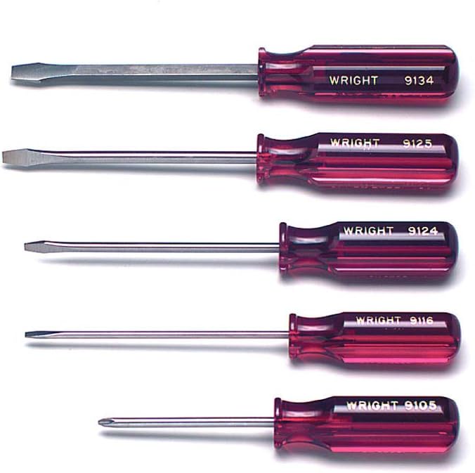 Wright Tool 9475 Screwdriver Set (6-Piece)