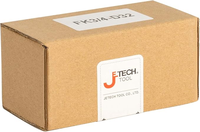 Jetech 3/4-Inch Drive 32mm Deep Impact Socket with 6-Point Design, Heat-Treated Chrome Molybdenum Alloy Steel, Metric