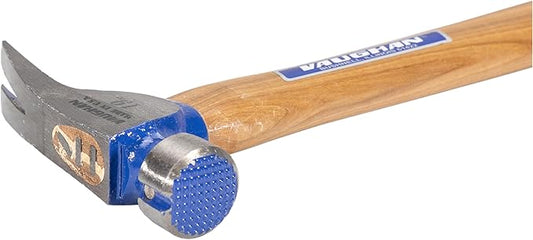 VAUGHAN CF2-HC California Framer Hammer, 19 oz Milled, Nail Starter, Made In The USA, VN11604