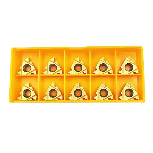 ASZLBYM 5/8" 3/4" Lathe Tool Threading Insert Turning Tool Holder SER1616H16 SER2020K16 SER2525M16 with Indexable Threading Turning Insert 16ER AG60 Cutting Insert Blade (5/8" (16 * 16mm))
