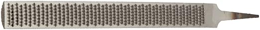 Nicholson-19493N Wood Rasp File, American Pattern, Wood Rasp Cut, Half-Round, 14" Length