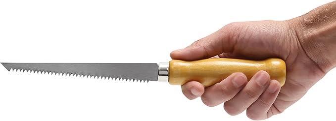 GreatNeck WL6C 6-Inch Wallboard Saw, Drywall and Sheetrock Tool, Keyhole Saw Blade, Sheetrock and Drywall Handsaw