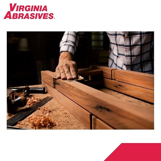 Virginia Abrasives 9??x 11??Combo Pack General Purpose Sandpaper Sheets, 120/180 Grit (5 Each, 10 Total)