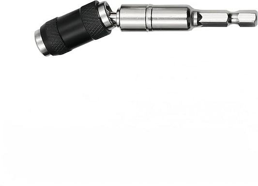 1/4 inch Pivoting Bit Tip Holder, Hex Magnetic Drill Bit Quick Change Drive Guide Drill Bit Holder for Tight Spaces Magnetic Bit Tip Holder