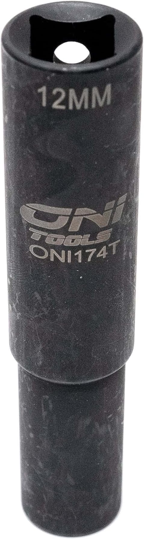 Detroit Diesel J-44706 Socket 60 Series Engine Rocker Arm Shaft Tool Alternative 12MM 12PT 1/2 Inch Drive Thin Wall Extra Deep Superseded from J-36003-A by Oni Tools