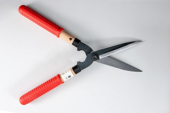 Wazakura Japan Premium Mini Hedge Shears - Handmade Japanese Pruning Shears - Precision Hedge Clippers with Non-Slip EVA Grip - Lightweight Gardening Tool for Gardens & Shrubs