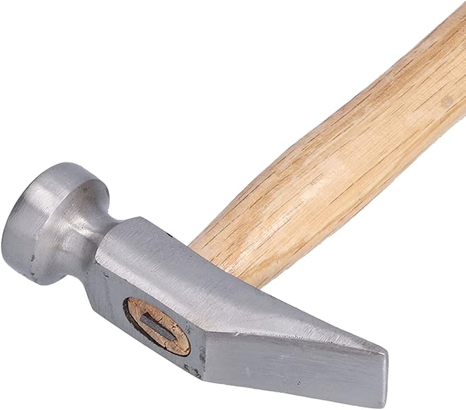 Tack Leather Hammer, Cross Peen All Steel, Handicraft Shoe Upper Hammer, for Shoe Repairing Making