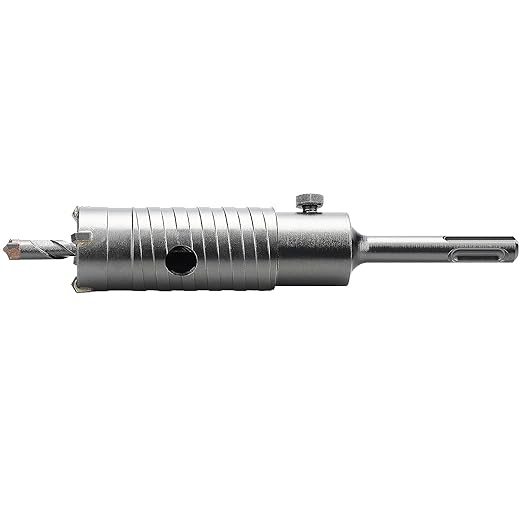 1-1/4 inch / 32mm Concrete Hole Saw with SDS Plus Shank Connecting Rod, 6.3mm Tungsten Carbide Tip for Concrete, Cement, Brick Wall