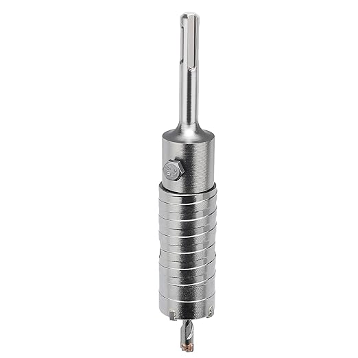 1-3/16 inch / 30mm Concrete Hole Saw with SDS Plus Shank Connecting Rod,Concrete Drill Bit,6.3mm Tungsten Carbide Tip Cement Hole Saw for Concrete Cement Brick Wall (30mm (1-3/16 inch))
