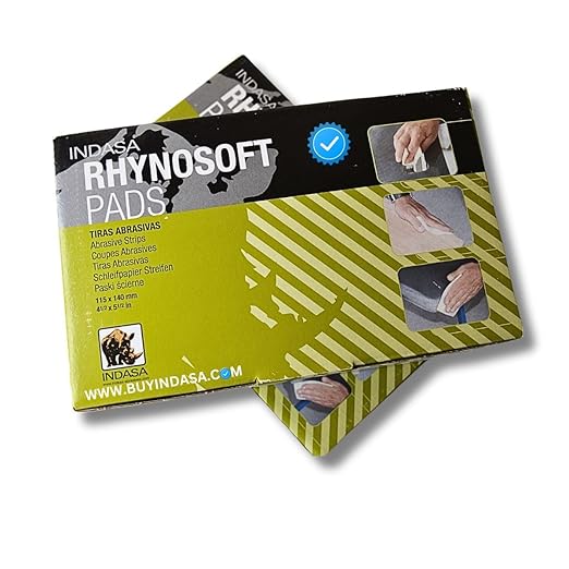 Buy Indasa Rhynosoft Foam Sanding Pads, 3600P Series 80 (3600P-400)