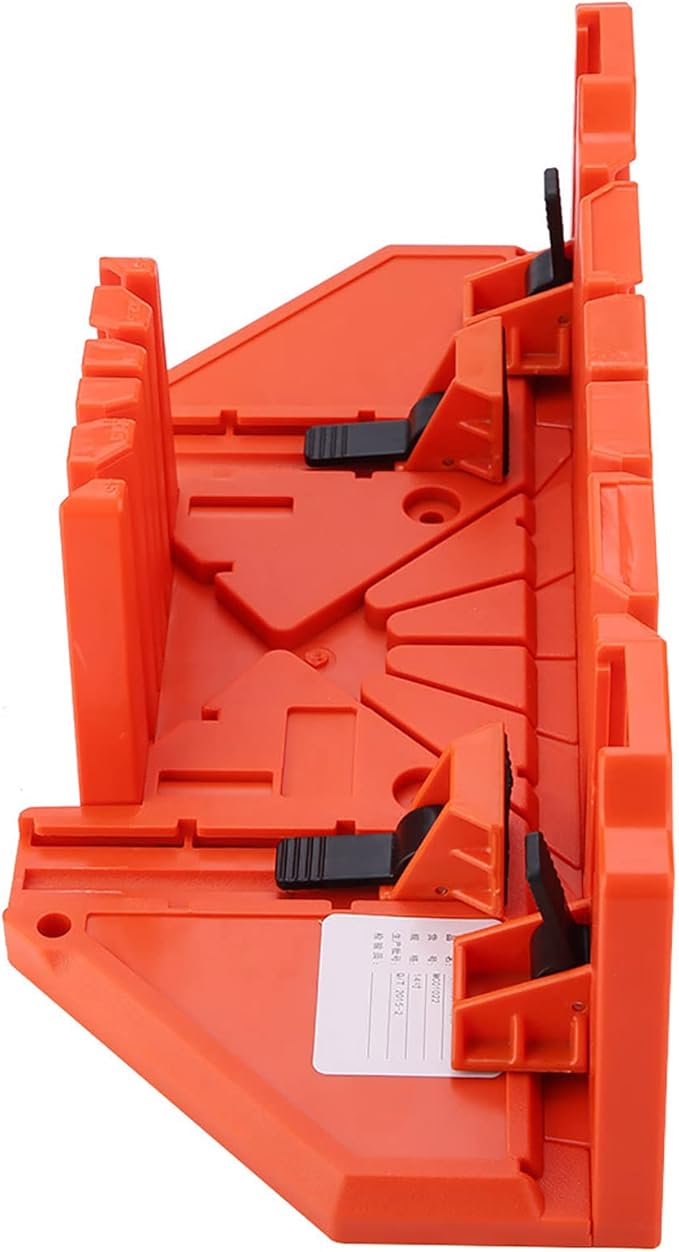 Wood Cutting Hand Saw With Clamping Mitre Box - Plastic Hardware Tool Storage