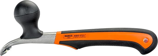 Bahco Ergo Carbide Blade Scraper with 2-1/2" Blade, Heavy-Duty Hand Tool for Paint, Rust, and Adhesive Removal on All Surfaces, with Ergonomic Handle and Extra-Wide Blade for High-Strength Scraping