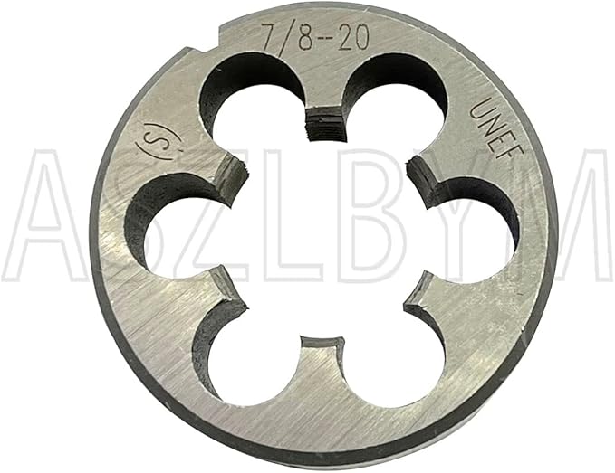 ASZLBYM 7/8-20 HSS Tap And Die Set竊?UNEF Machine Thread Tap and UNEF Round Thread Die Right Hand