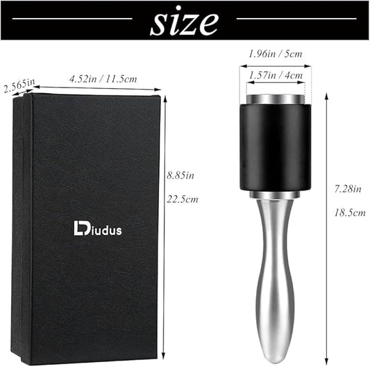 Leather Hammer Leather Mallet Craft Leather Carving Hammer Leather Maul for Stamping Tool Black Nylon Head Leather Mallet for Leather Work with Comfortable Handle for Handmade Project
