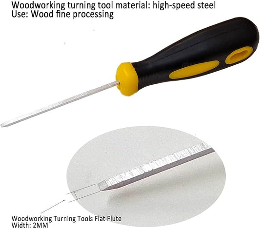 Mini Lathe Tools Wood Working Tools Professional Hss Tools Hardwoods And Softwoods Are Suitable