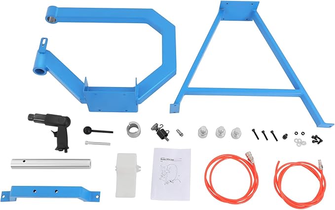 Pneumatic Planishing Hammer, 4 Inch Metal Shaping tools,Planishing Hammer Bending Machine with 1" 2" 3" Anvils and Foot Pedal, Power Hammer for Auto Body Repair, Blacksmithing, and Sheet Metal Work