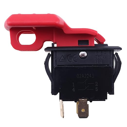 Table Saw Switch 5140033-00 514003300 Compatible with DeWalt DWE7480 DWE7480 DW745 DW745 DW745 DW745 (2 Pcs)