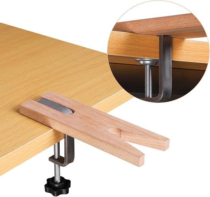 Durable Hardwood Bench Pin Holder Set for Jewelry Making Crafts Sawing, drilling, filing and polishing are ideal jewelry tools for professionals and hobbyists alike. 2 pcs.