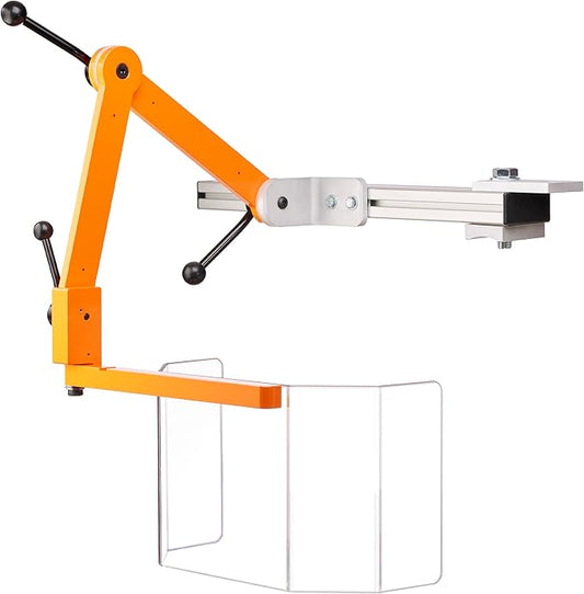 Ram Mount Milling Machine Safety Guard, Standard Model, No Interlock. Part # MG-3 by ATS Machine Safety Solutions