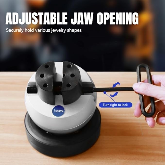 Lakimi Air-Free Pneumatic Impact Engraving Machine + 5 Inch Engraving Block with 71PCS Set Engraving Tool