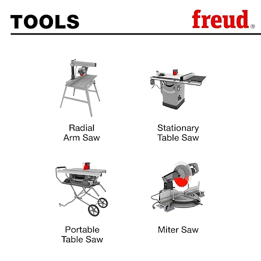 Freud LU84R008: 8" x 40T Combination Blade