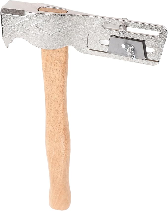 Roofing Hammer, Multi Function Roofing Hatchet Hammer for Roof Repair, Construction Hammers Portable Shingler Hammers with Nail Pulling and Striking Function