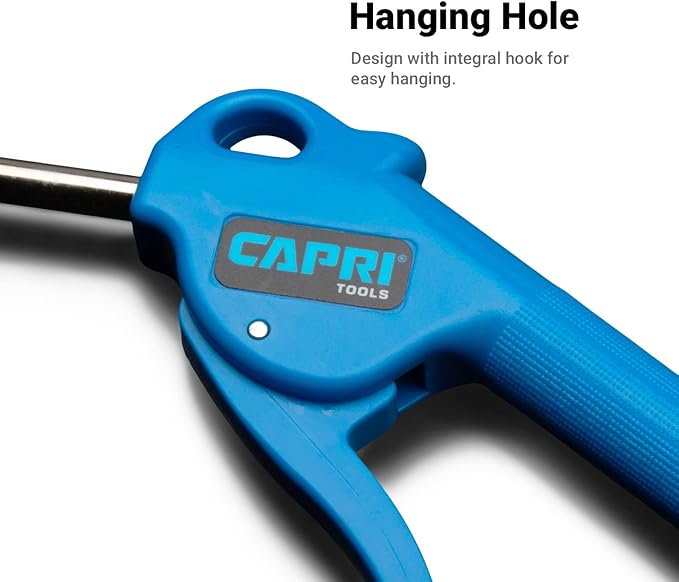 Capri Tools 12 in. Air Blow Gun with Rubber Tip