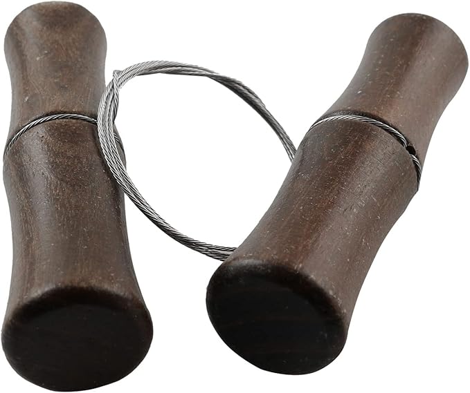 LQ Industrial Clay Cutting Wire Stainless Steel Clay Wire Cutter with Wooden Handle Ceramics Wire Tool L Size