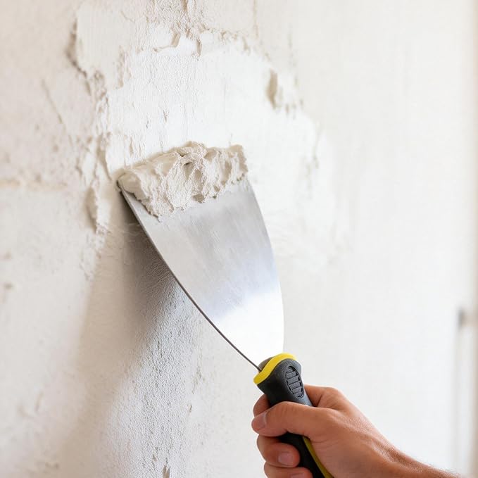 20 PCS 6 Inches Putty Knife, Heavy Duty Putty Knife Scraper, Spackle Knife for Drywall Finishing, Plaster Scraping, Patching and Painting, Decals, and Wallpaper