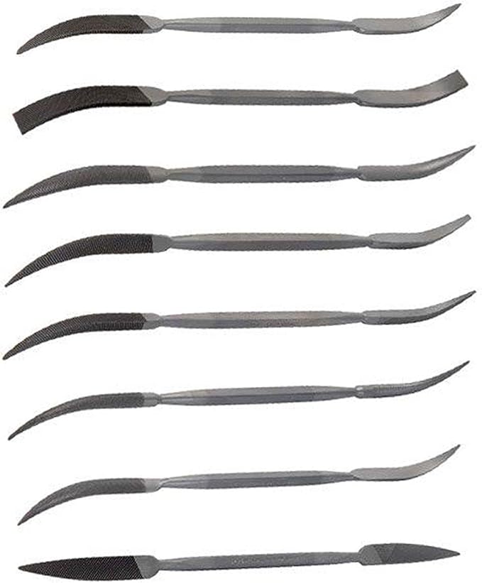 Riffler Files, Set Of 8 (A-H)