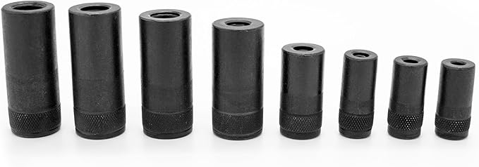 SST - Tap Socket Wrench - 8-Piece Adapter Set - Snug, Secure, & Durable - Easy Storage & Organization - Fits All Number & Fractional M.C.T.I. Standard Taps - Designed in the USA
