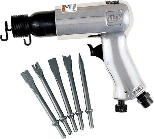 Ingersoll Rand 116 Standard Duty Air Hammer, 116K - Tool plus 5 Piece Chisel Set