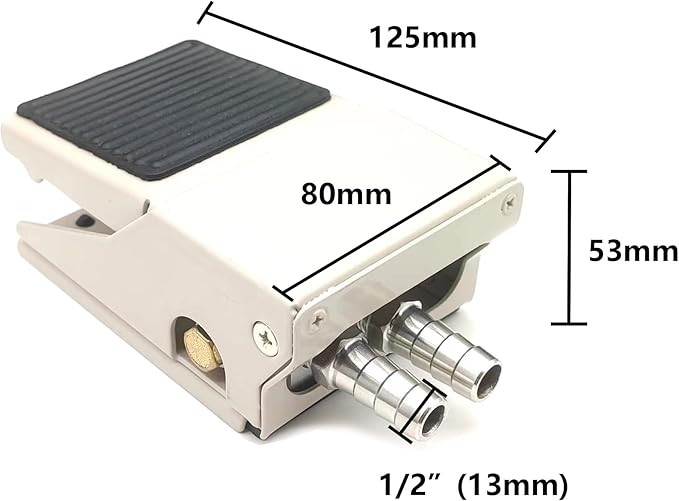 Sandblaster Gun Sandblasting Cabinet Foot Valve Sand Blasting Media Kit Sand Blaster Machine Accessories