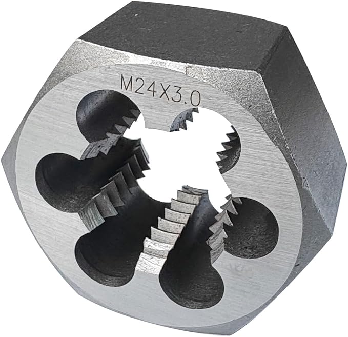 Yamesh M24 x 3.0 Hex Die Rethreading Die Thread Die Carton Steel For Right Hand