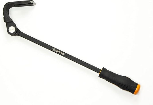 Ripper ??The Ripper Heavy-Duty Indexing Crowbar & Nail Puller Tool, Multi-Angle Wrecking Bar for Trim, Flooring & Demolition (Ripper)