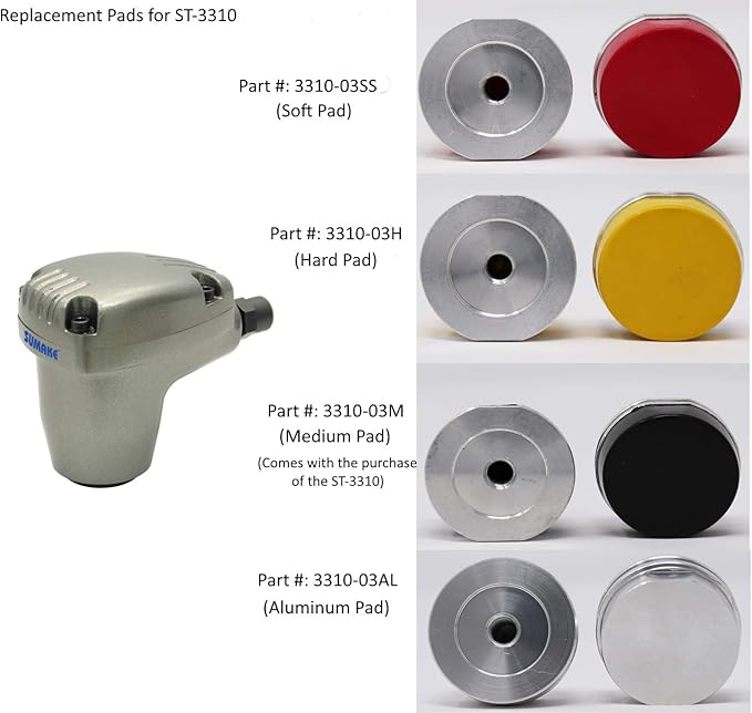 Air Pneumatic Automatic Palm Hammer, 1000 Stroke per Min (BPM), (Sumake ProLine ST-3310)